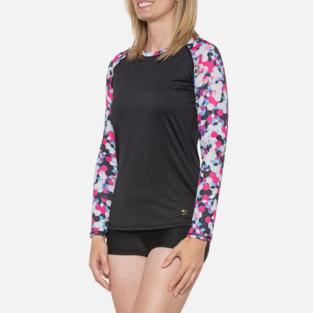 🖤NWT🖤 SPEEDO Long Sleeve Rashguard UPF 50+
